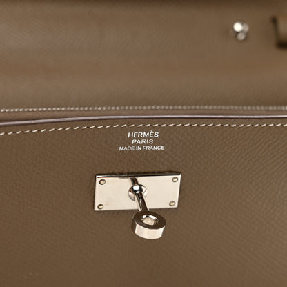 Hermes Epsom Kelly Wallet To Go Etoupe 7 of 10
