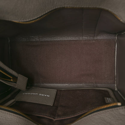 Marc Jacobs Grained Calfskin Medium The Tote Bag Cement 5 of 11