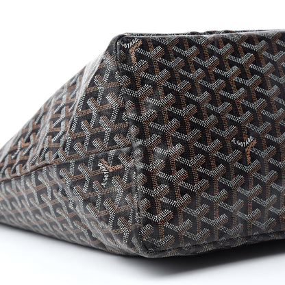 Goyard Goyardine Saint Louis GM Black Gold 6 of 10