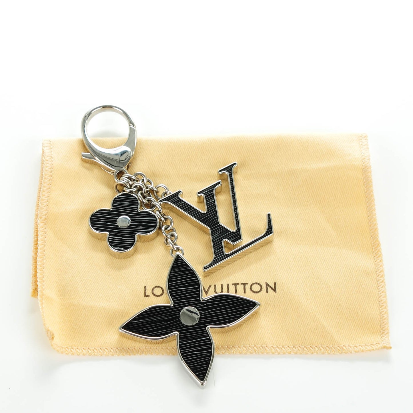 Fleur d'Epi Bag Charm Black