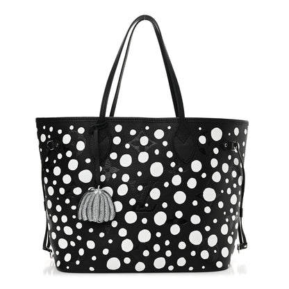 Louis Vuitton LV X YK Empreinte Neverfull MM Black White 1 of 11