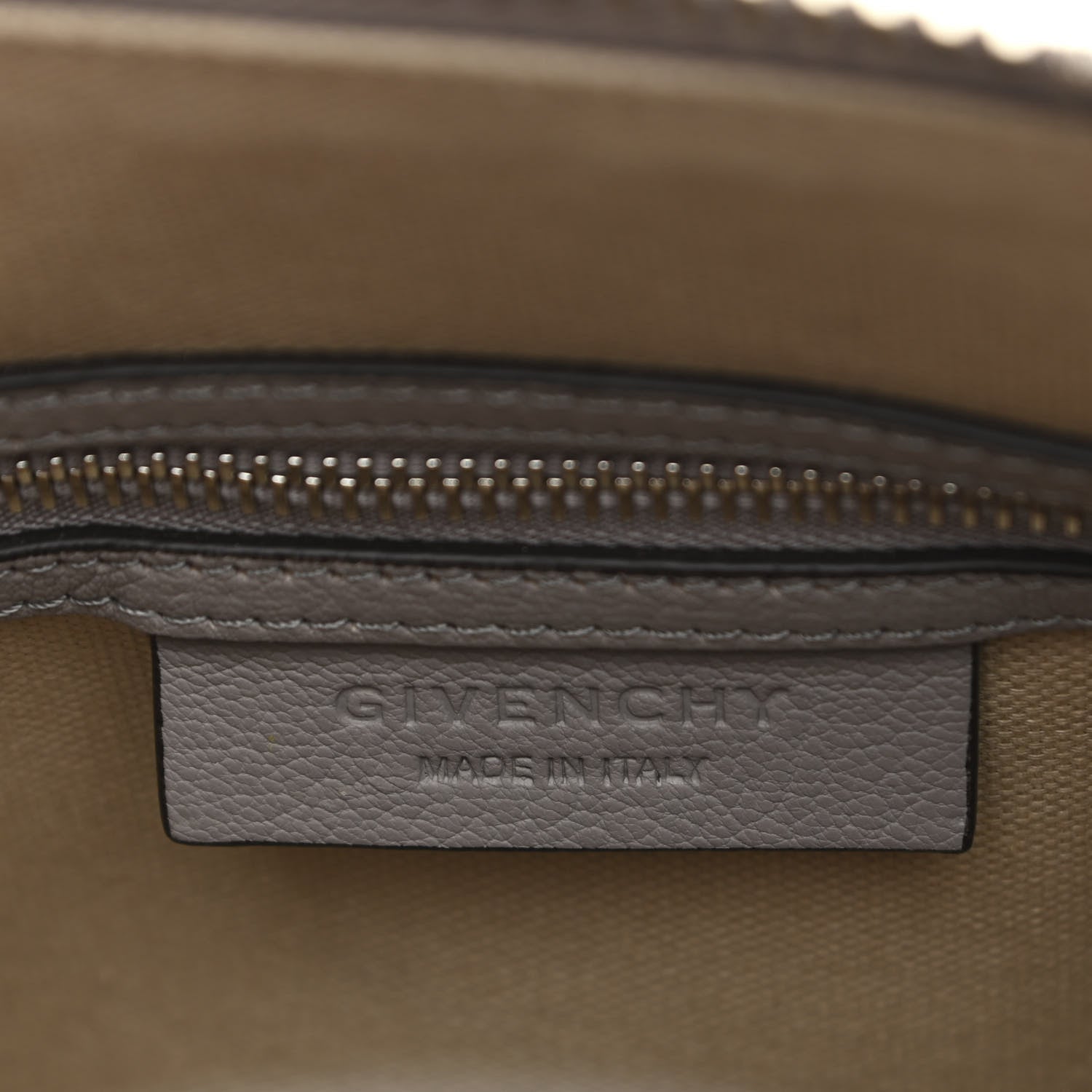 Givenchy Sugar Goatskin Mini Antigona Pearl Grey 6 of 11