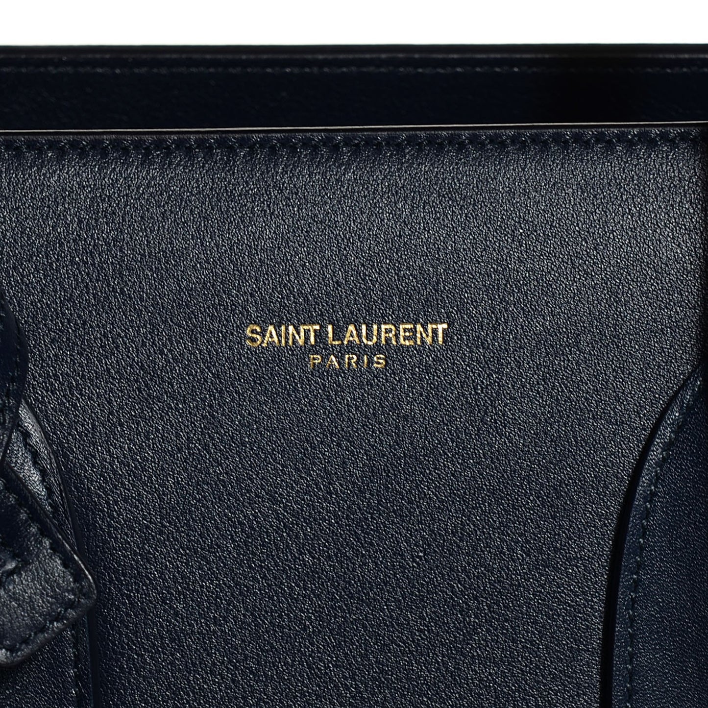 Calfskin Small Sac De Jour Navy