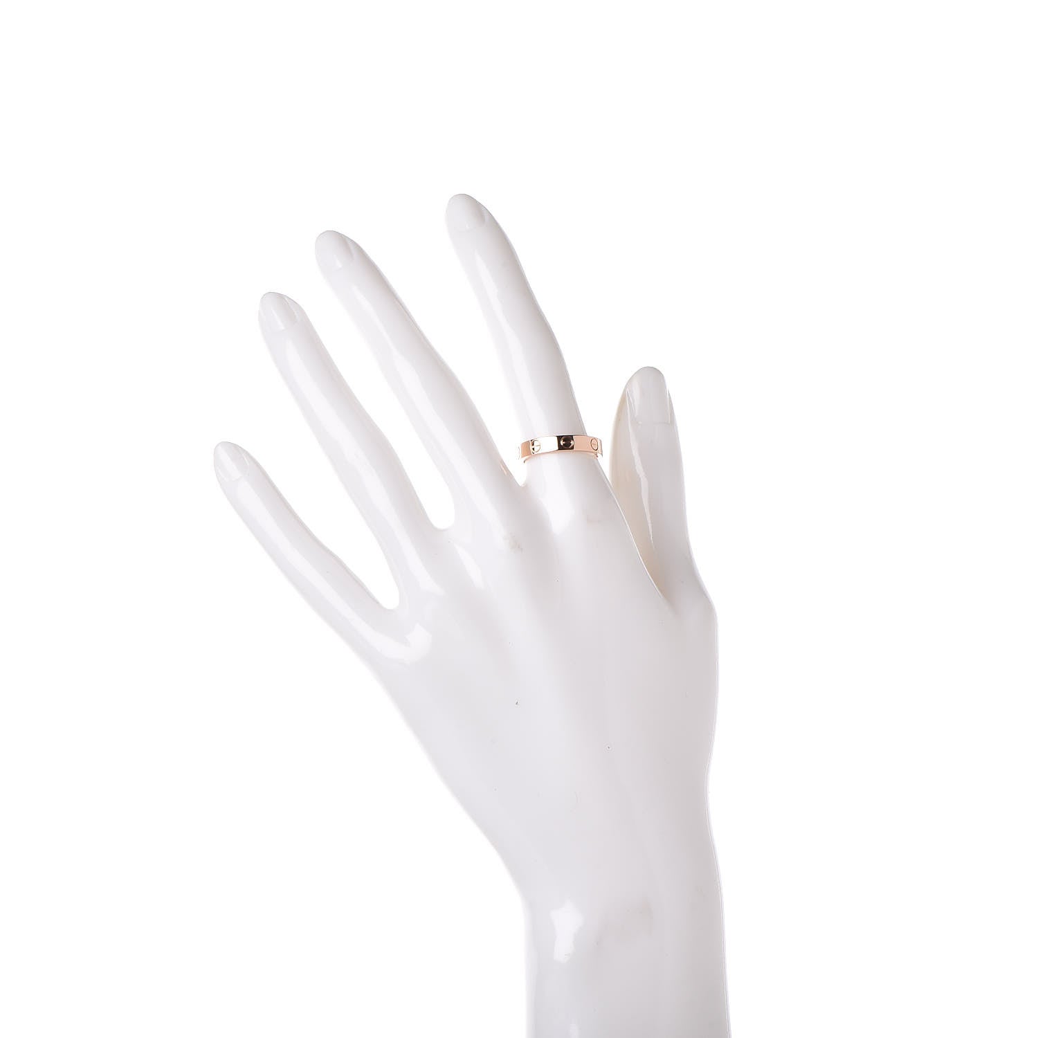 Cartier 18K Pink Gold 3.5mm LOVE Wedding Band Ring 52 6 2 of 6