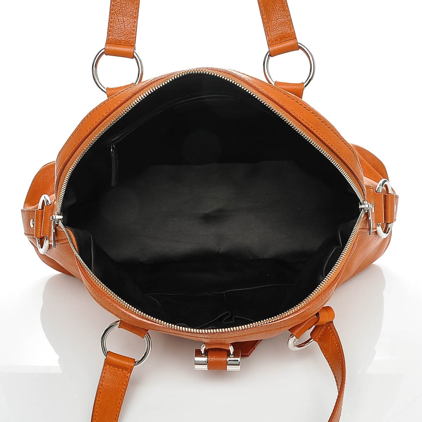 Calfskin Large Muse Orange
