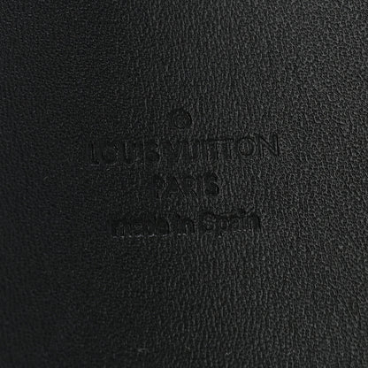 Louis Vuitton Calfskin LV Initiales Clous Belt 75 30 Black Gold 5 of 9