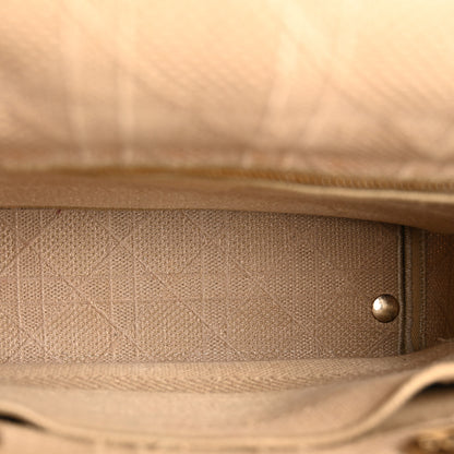 Christian Dior Canvas Embroidered Medium Lady D-Lite Beige 5 of 22
