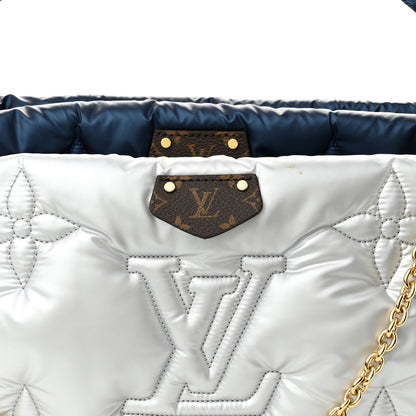 Louis Vuitton Econyl Monogram Pillow Maxi Multi Pochette Accessories Navy Silver 8 of 11