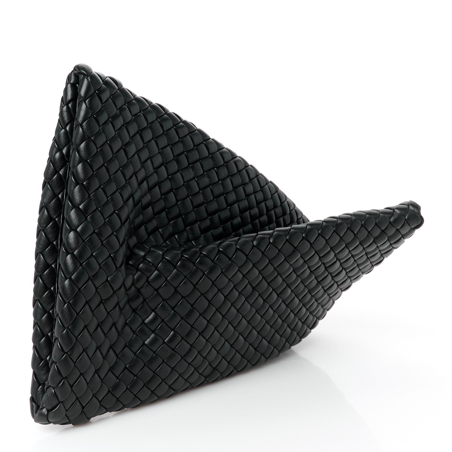 Bottega Veneta Nappa Intrecciato Crisscross Clutch Black 7 of 17