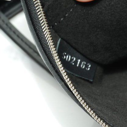 Louis Vuitton Epi Neverfull MM Black 9 of 9