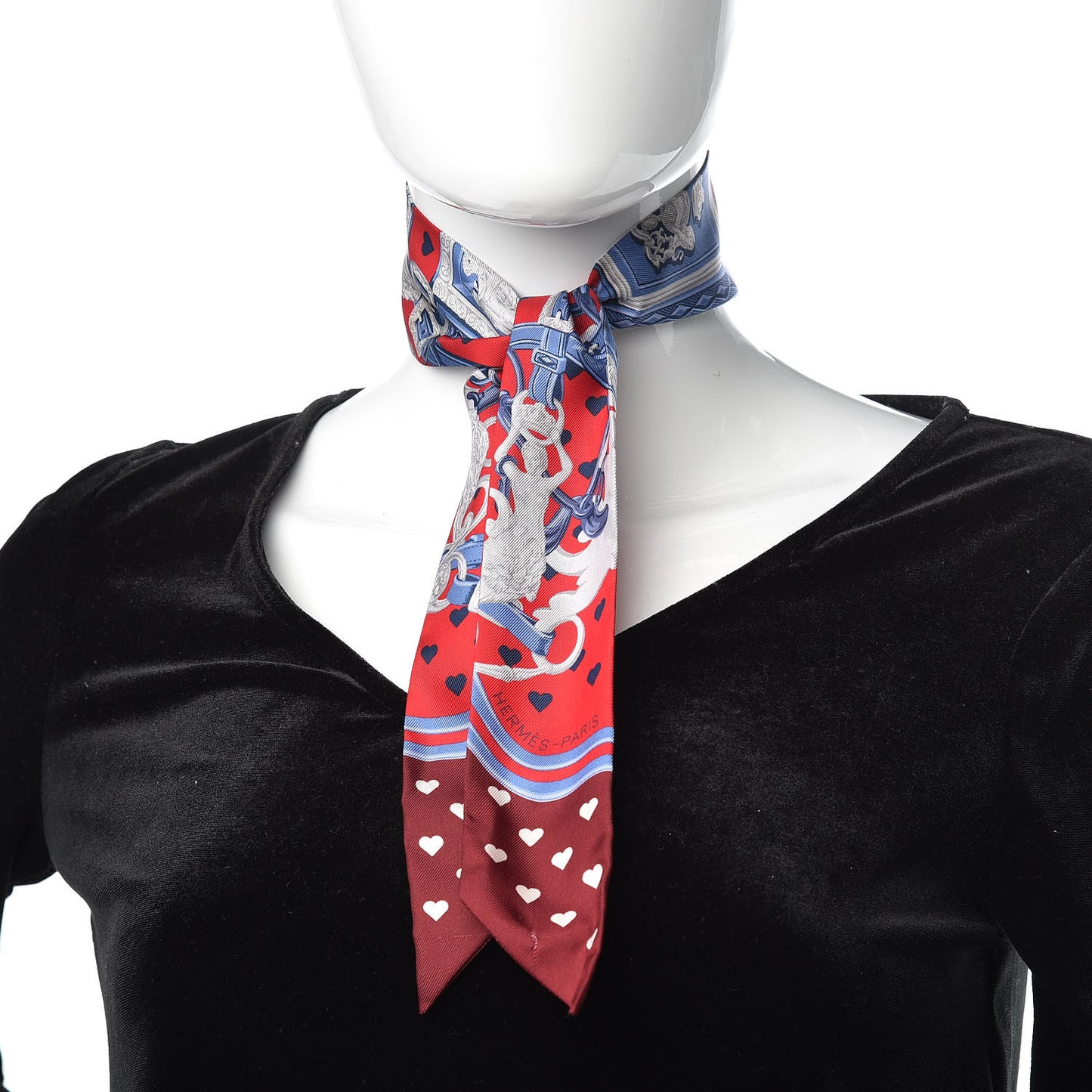 Silk Brides de Gala Love Twilly Rouge Bleu Bordeaux