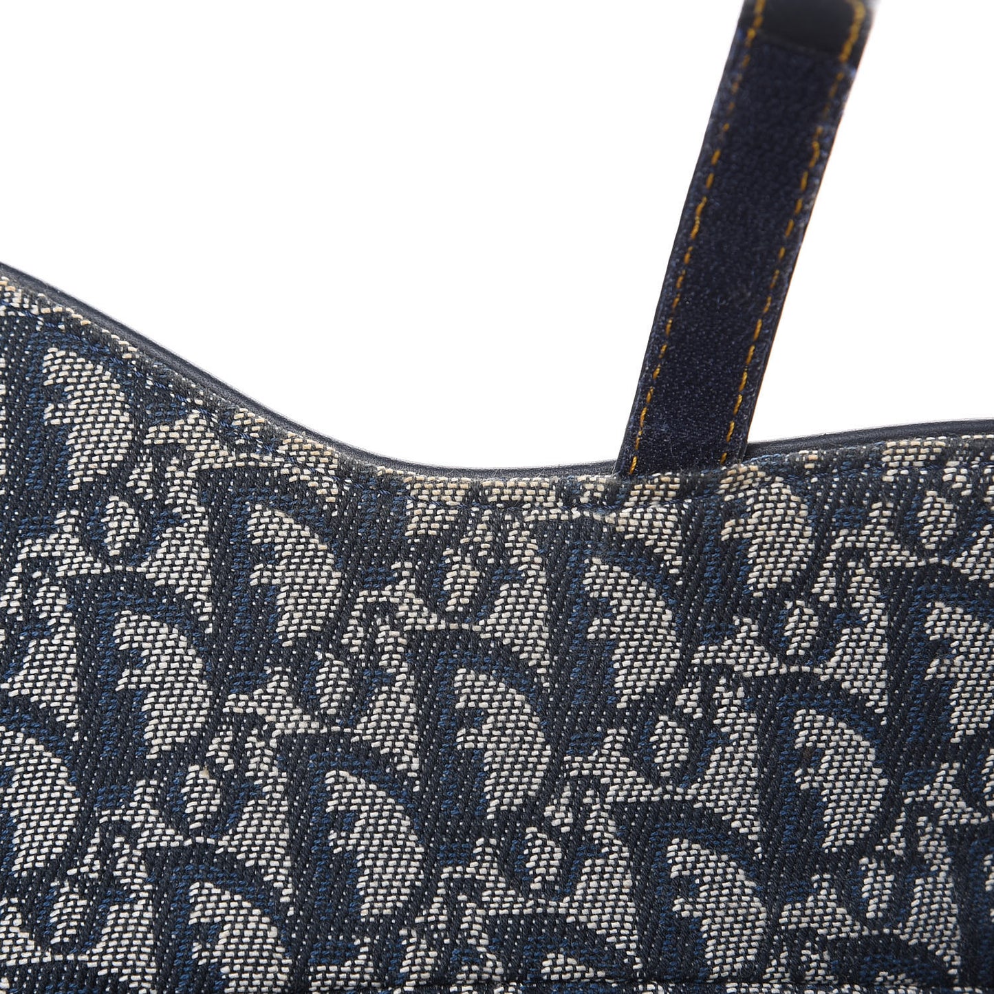 Monogram Saddle Bag Blue