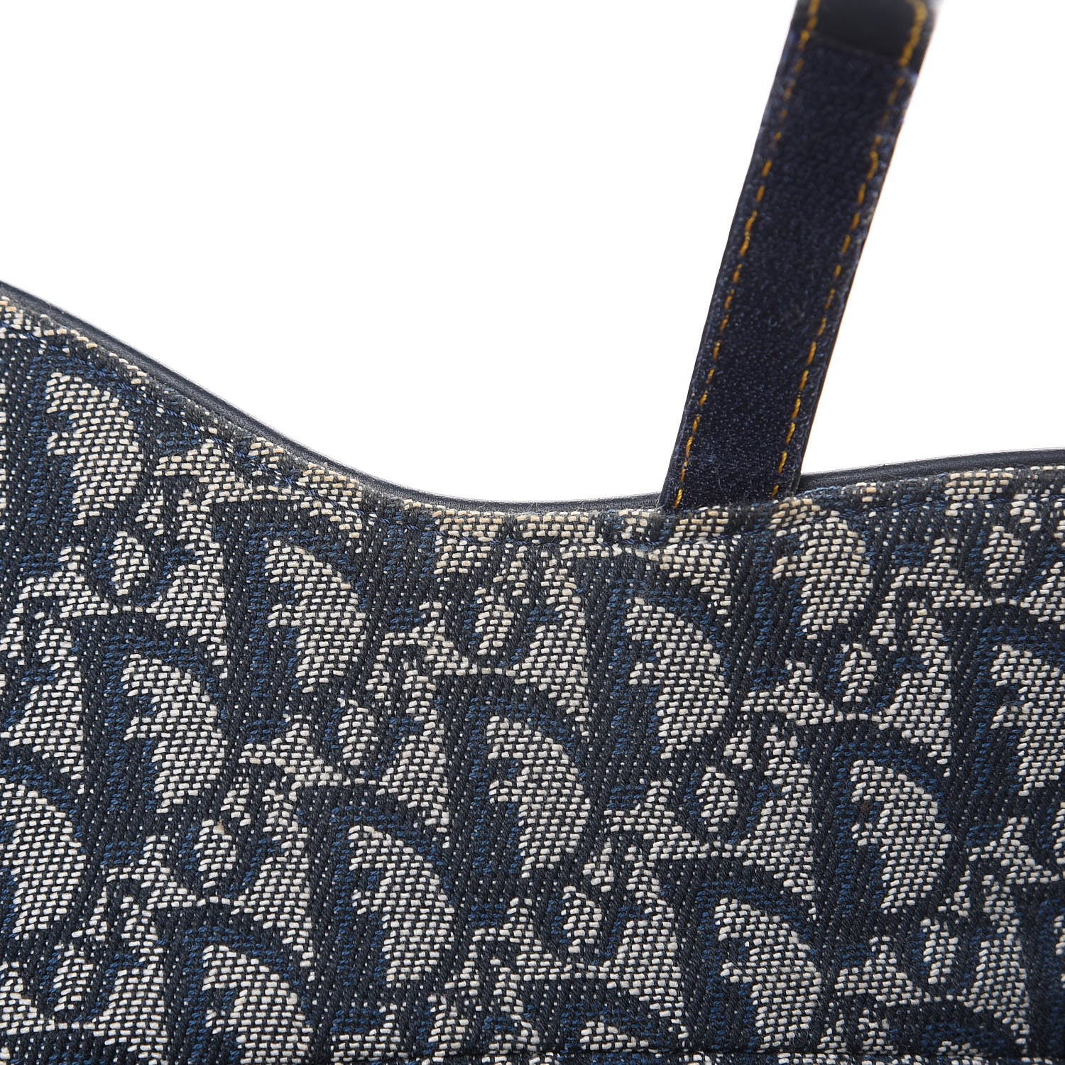 Christian Dior Monogram Saddle Bag Blue 12 of 12