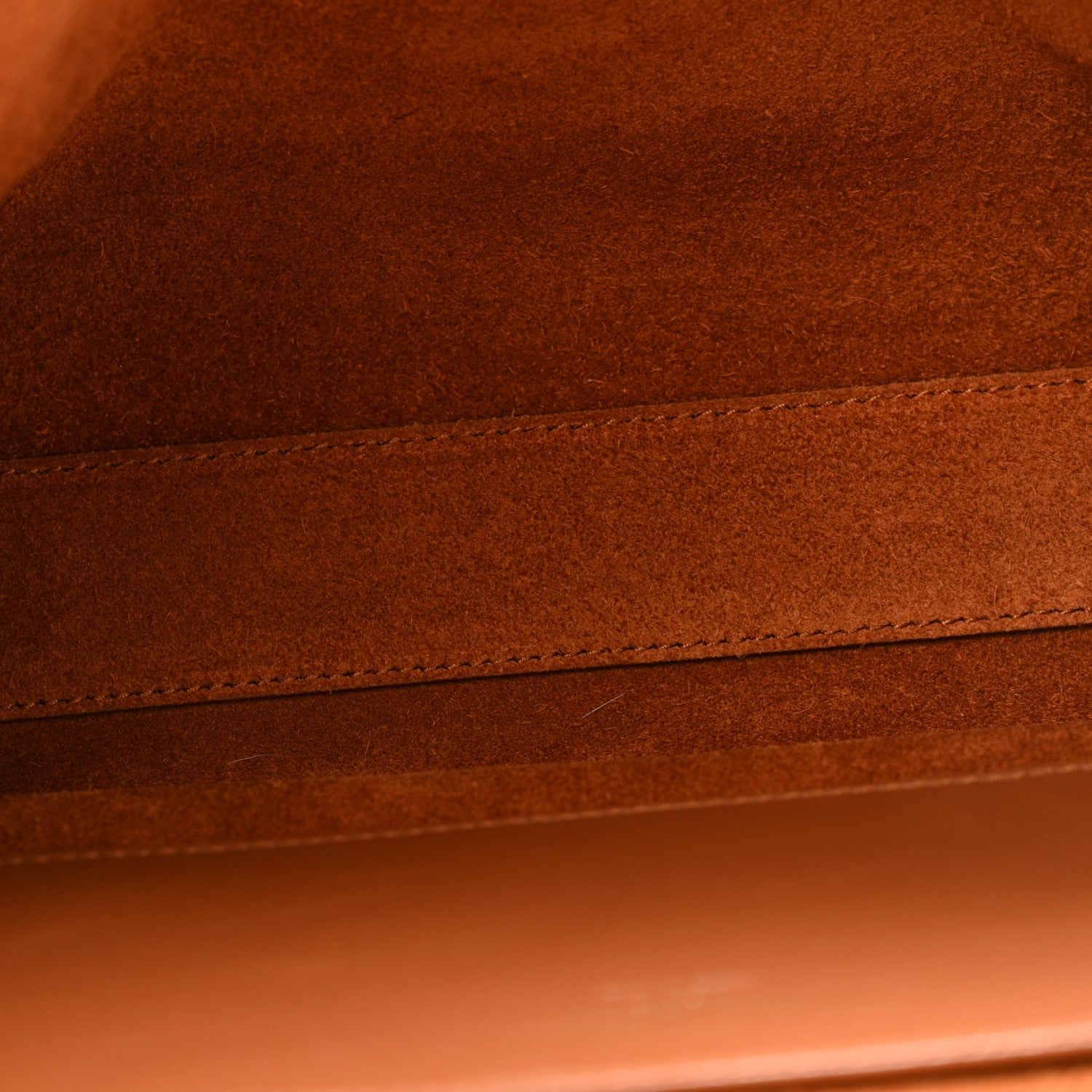Saint Laurent Calfskin Crocodile Embossed Suede Medium Reversible Monogram Kate Satchel Military Taupe 5 of 12
