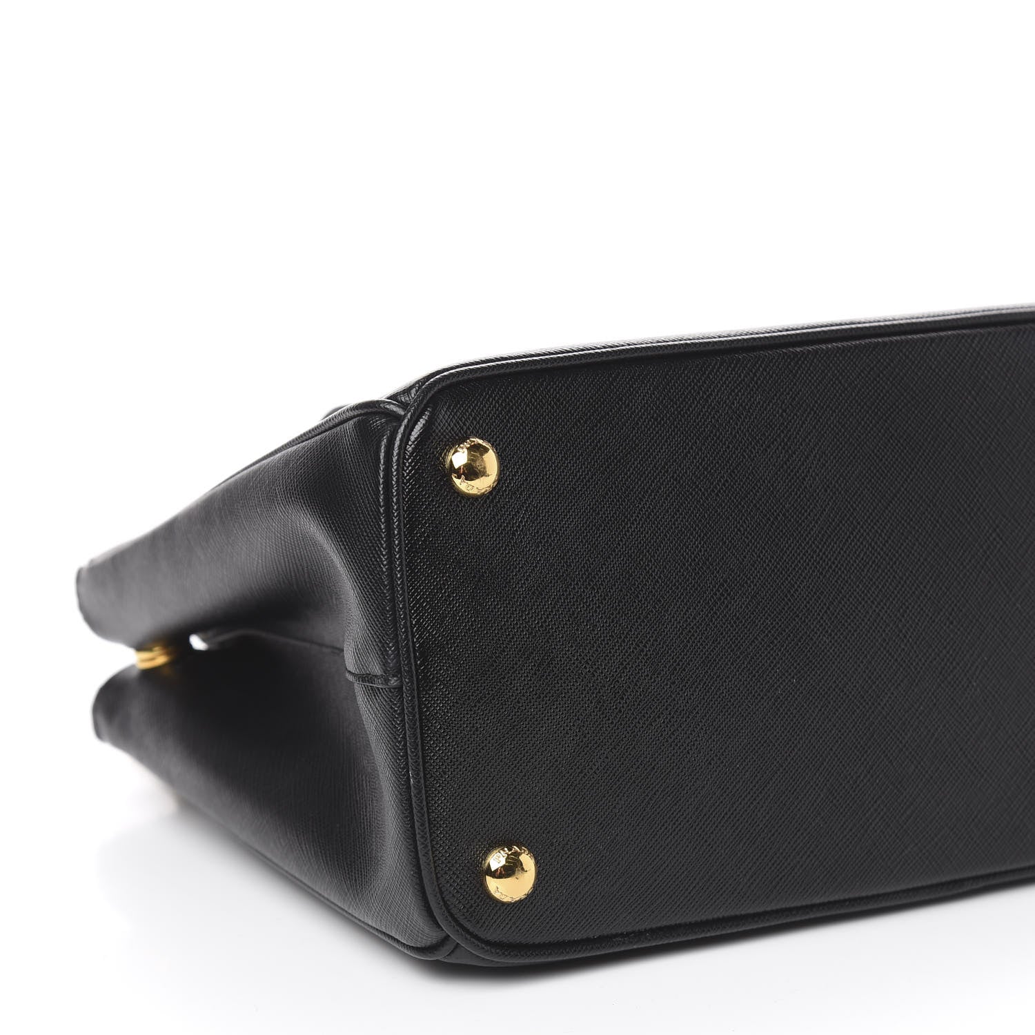 Prada Saffiano Small Galleria Double Zip Tote Black 8 of 11