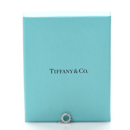 Tiffany Platinum Diamond Circle Charm 4 of 4
