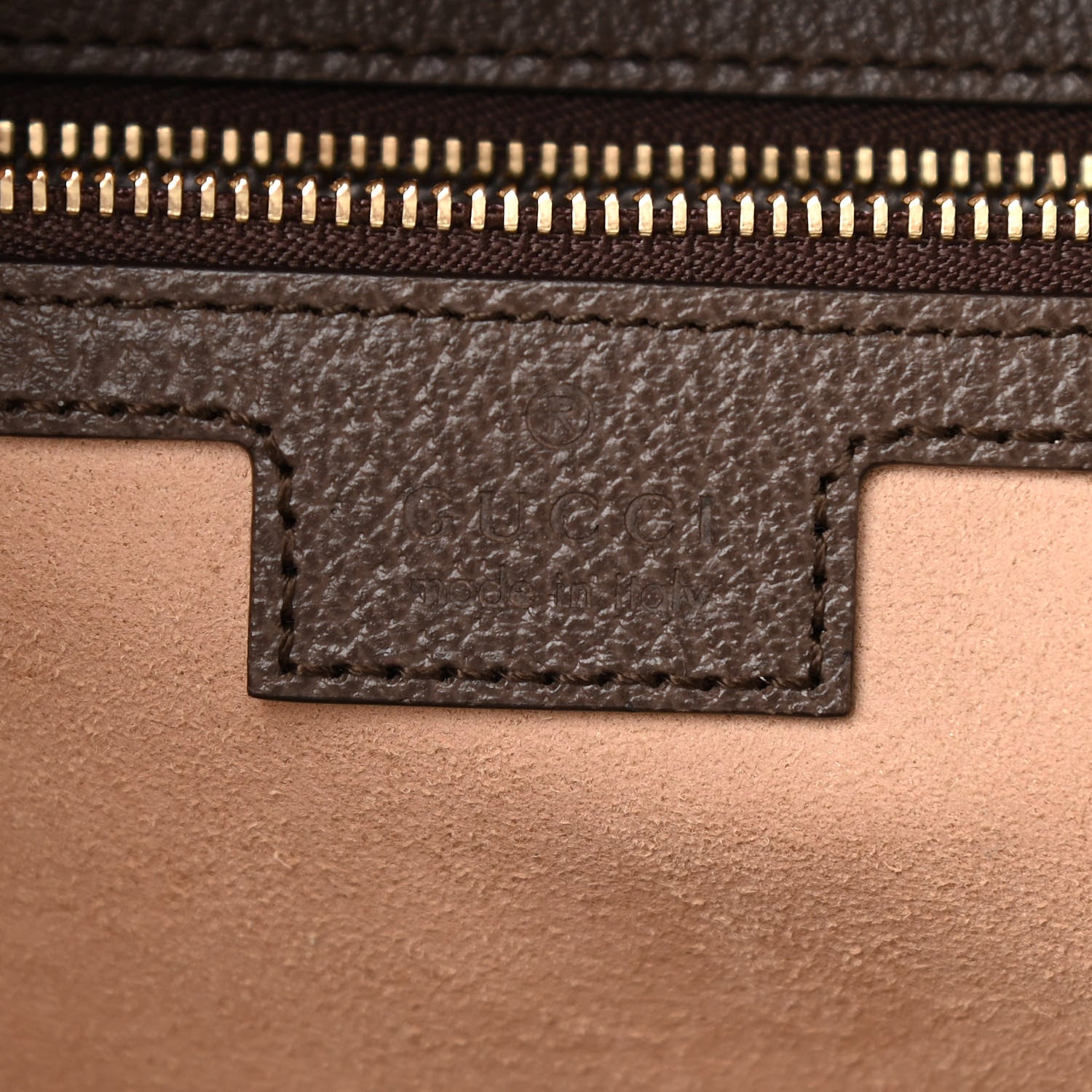 Gucci GG Supreme Monogram Web Medium Ophidia Tote Bag Brown 6 of 11