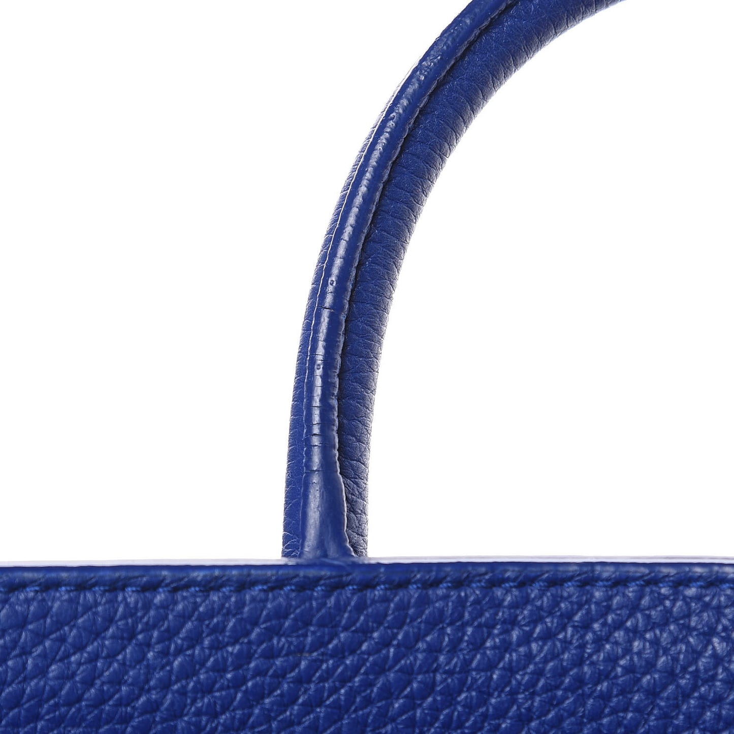 Grained Calfskin Nano Supple Sac De Jour Flash Blue