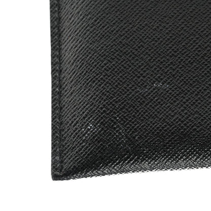 Louis Vuitton Calfskin Felicie Chain Wallet Card Holder Insert Black 7 of 9