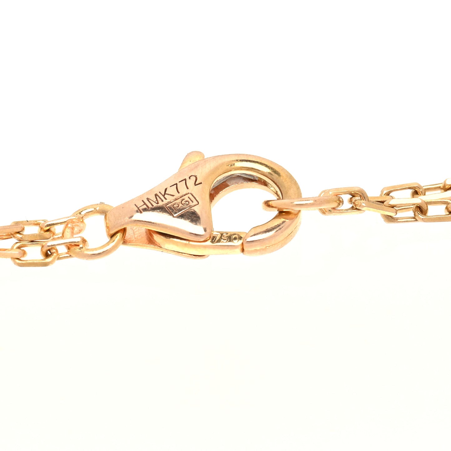 18K Pink Gold Diamond LOVE Bracelet