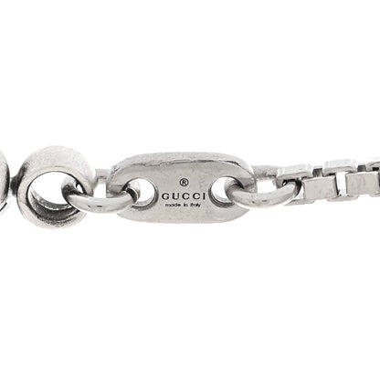 Gucci Sterling Silver Letter R Pendant Necklace 4 of 4
