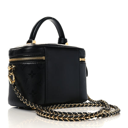 Louis Vuitton Monogram Ink Vanity PM Black 3 of 7