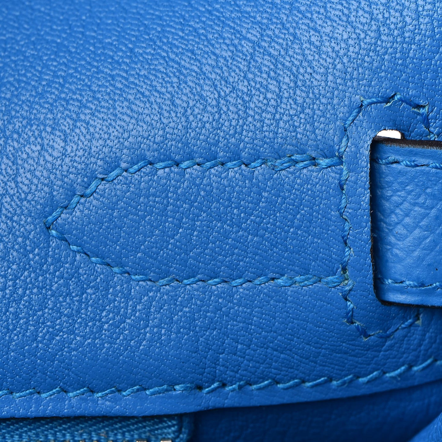 Epsom Birkin 30 Bleu Zanzibar
