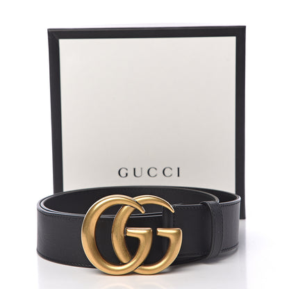 Gucci Calfskin Double G 40mm Belt 85 34 Black 7 of 7