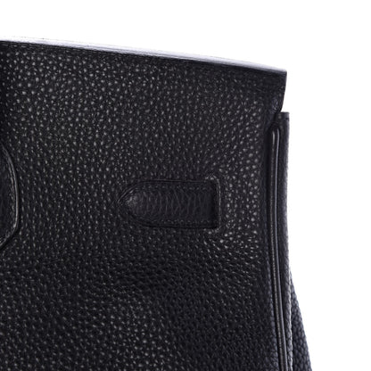 Hermes Taurillon Clemence Birkin 35 Black 22 of 39