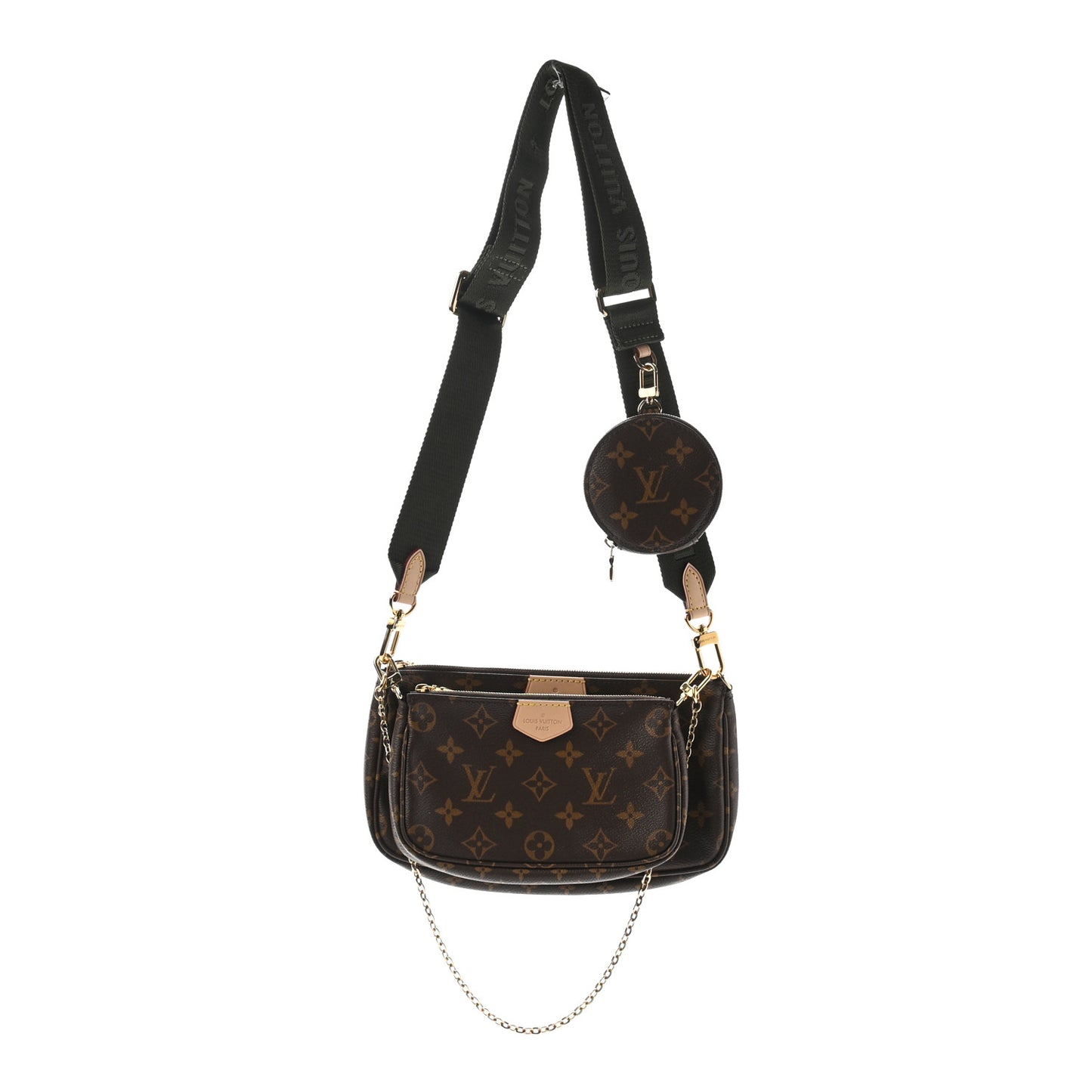 Monogram Multi Pochette Accessories Kaki