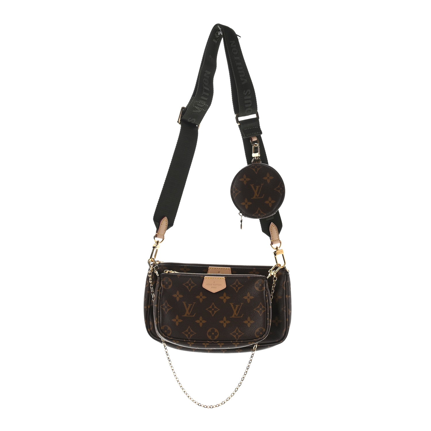 Louis Vuitton Monogram Multi Pochette Accessories Kaki 1 of 10