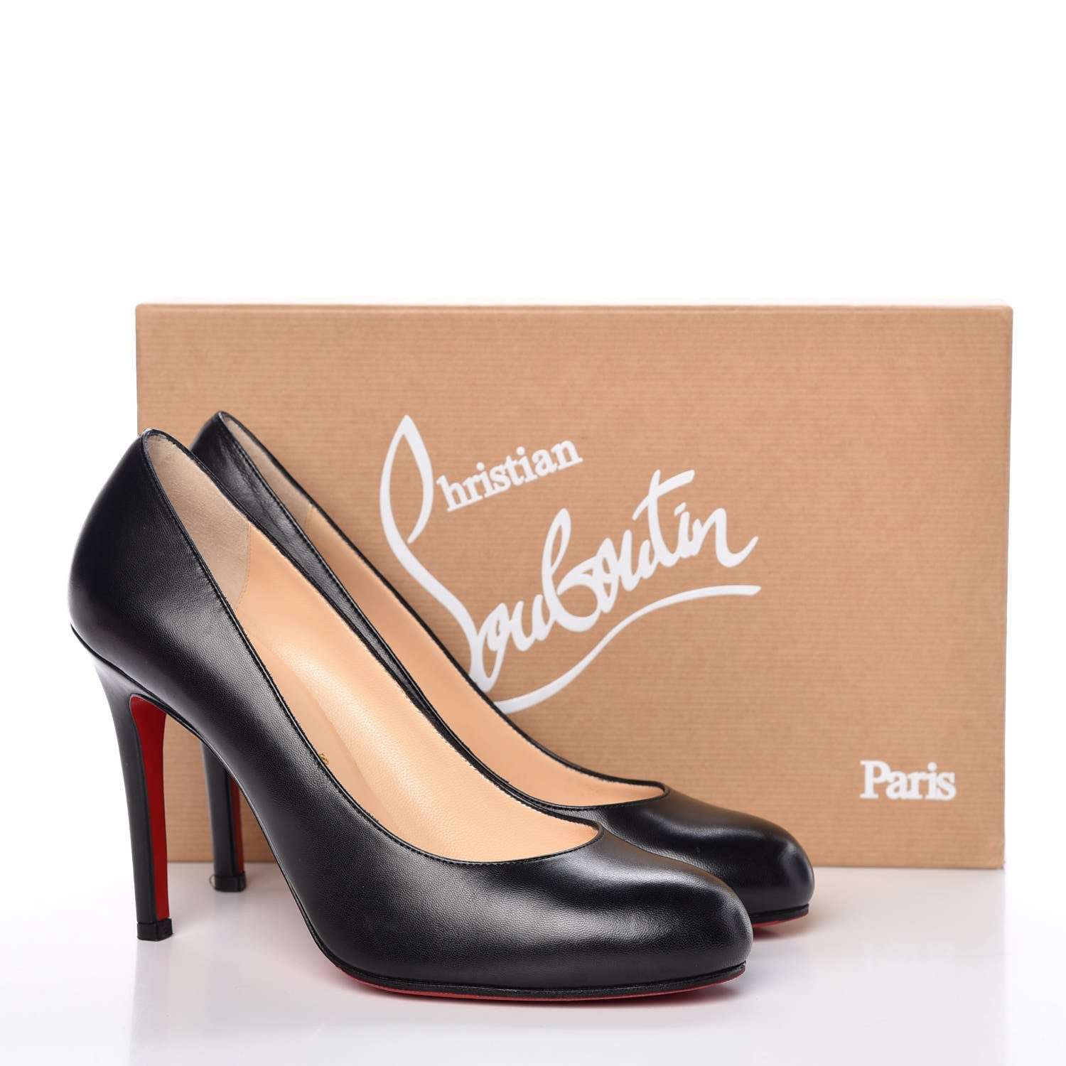 Christian Louboutin Kid Simple 100 Pumps 37 Black 15 of 15