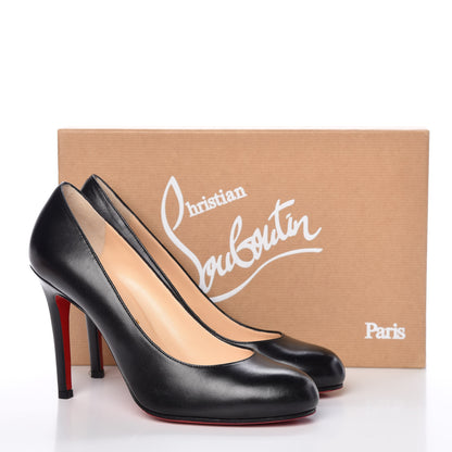 Christian Louboutin Kid Simple 100 Pumps 37 Black 15 of 15