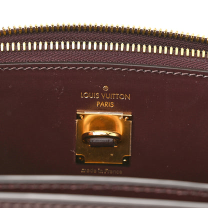 Louis Vuitton Taurillon Calfskin City Steamer MM Grey Bordeaux 6 of 9