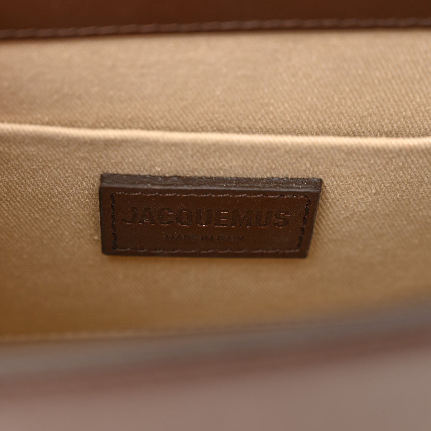 Smooth Calfskin Le Grand Chiquito Dark Brown