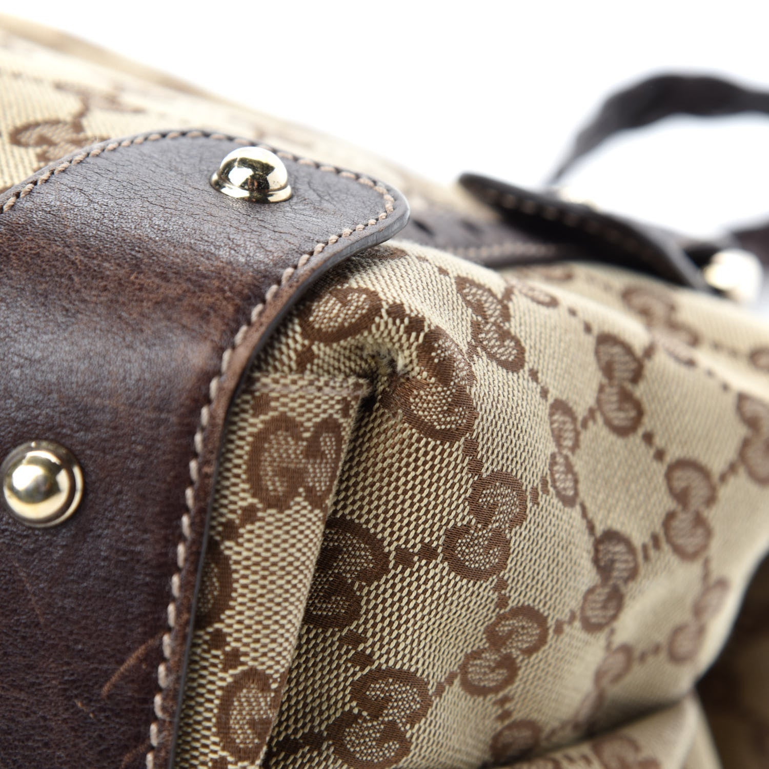 Gucci Monogram Medium Pelham Shoulder Bag Dark Brown 9 of 17