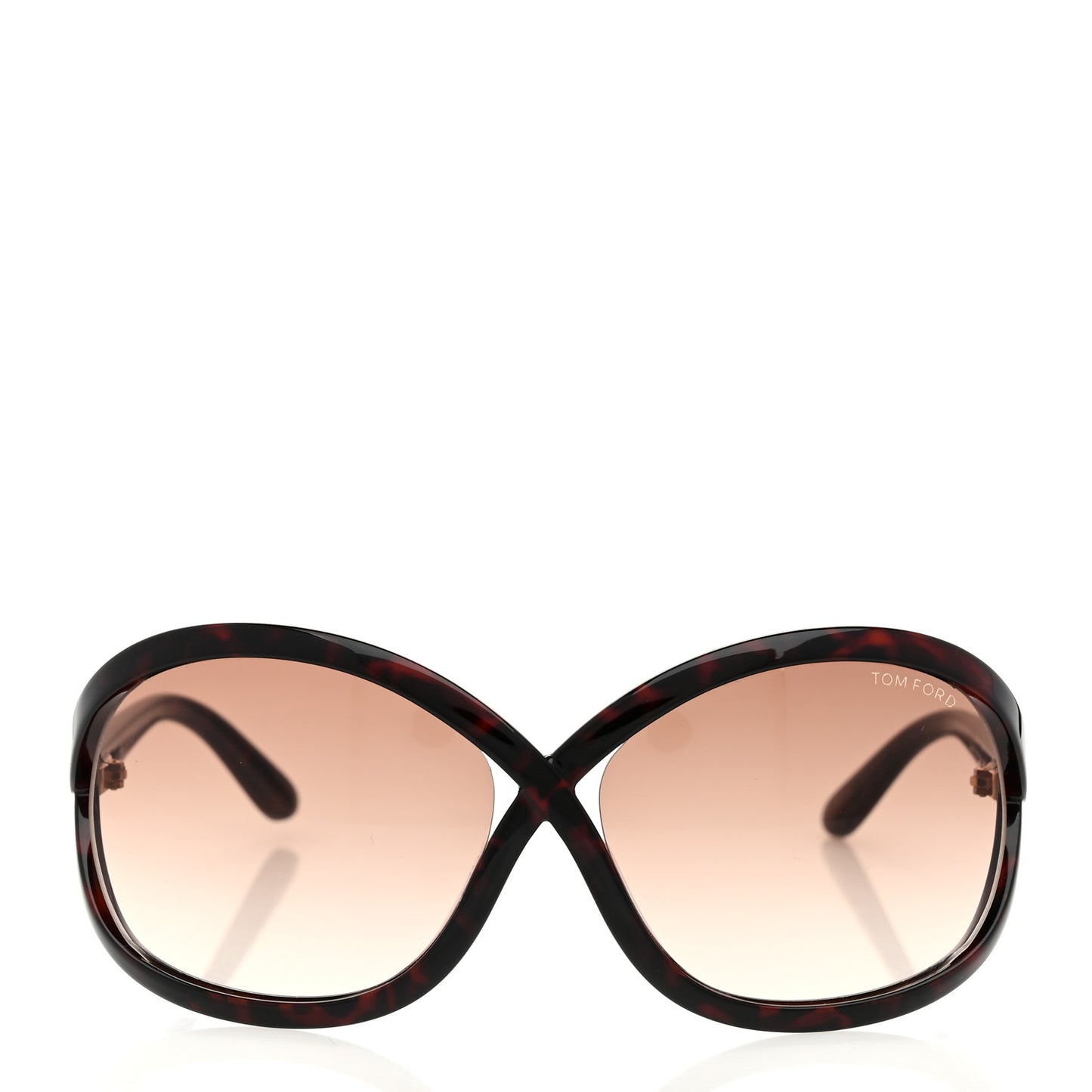 Sandra Crossover Sunglasses TF297 Havana Brown