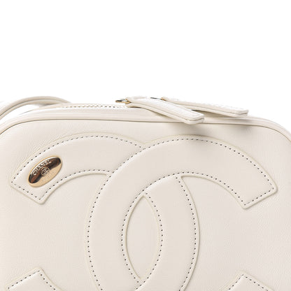 Chanel Lambskin CC Mania Camera Case White 11 of 12