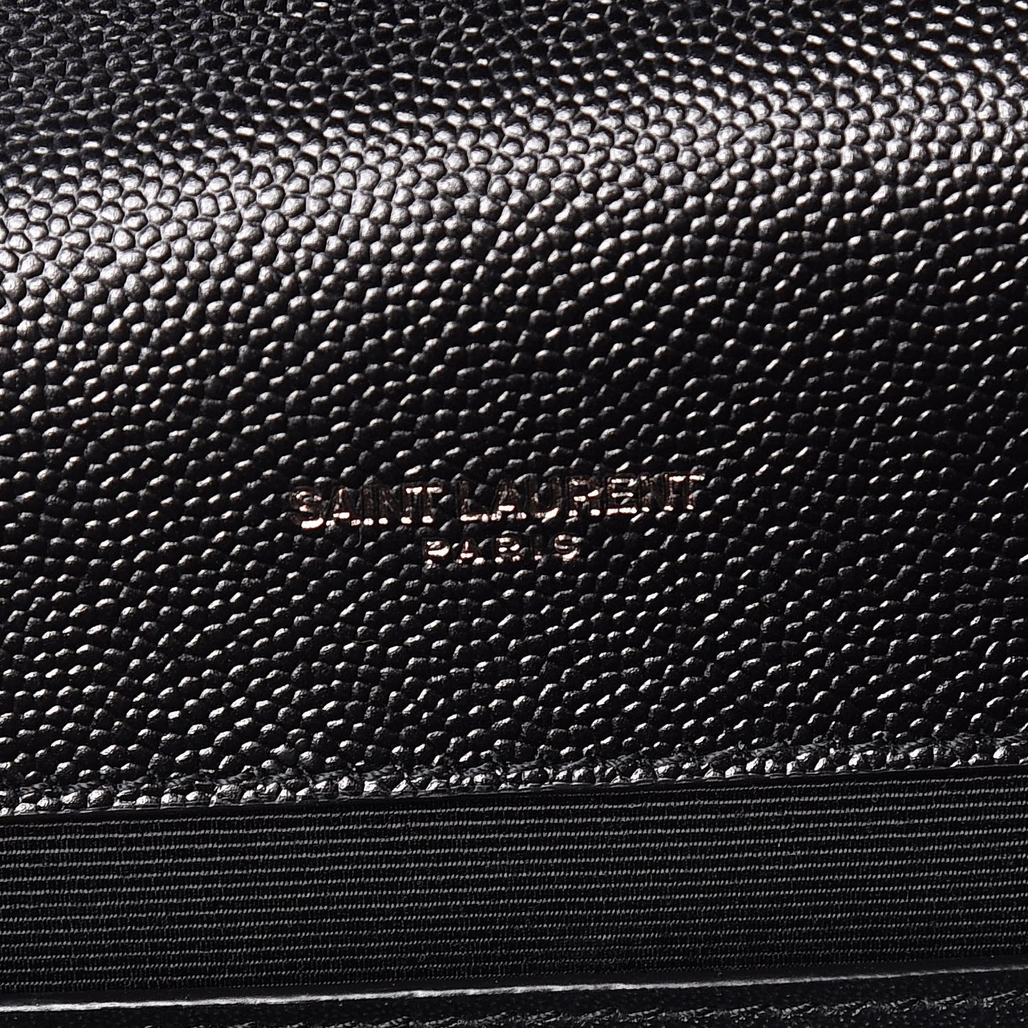 Saint Laurent Grain De Poudre Small Monogram Kate Satchel Black 8 of 10