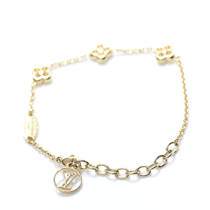 Louis Vuitton Brass Flower Full Bracelet Gold 3 of 6