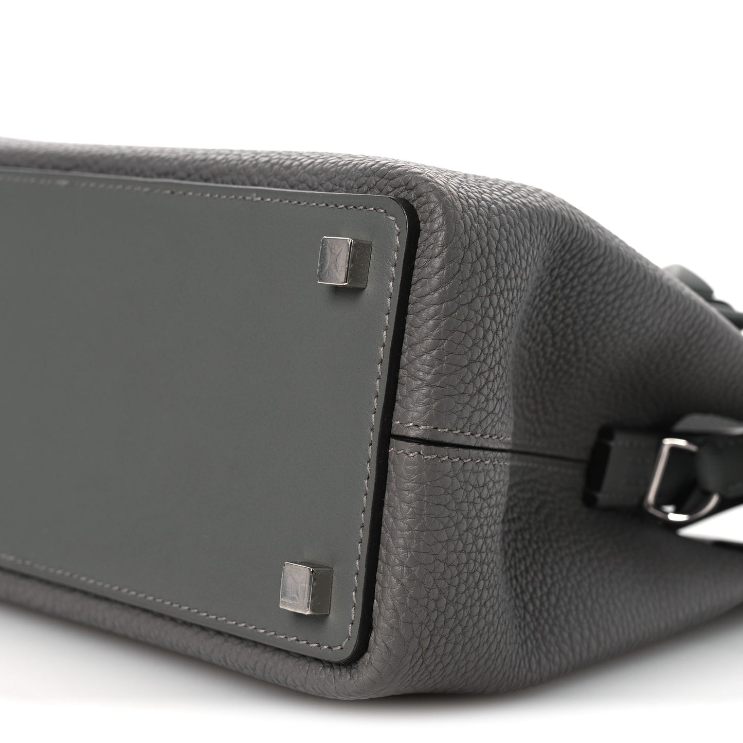Togo Swift Medor Bag Gris Meyer