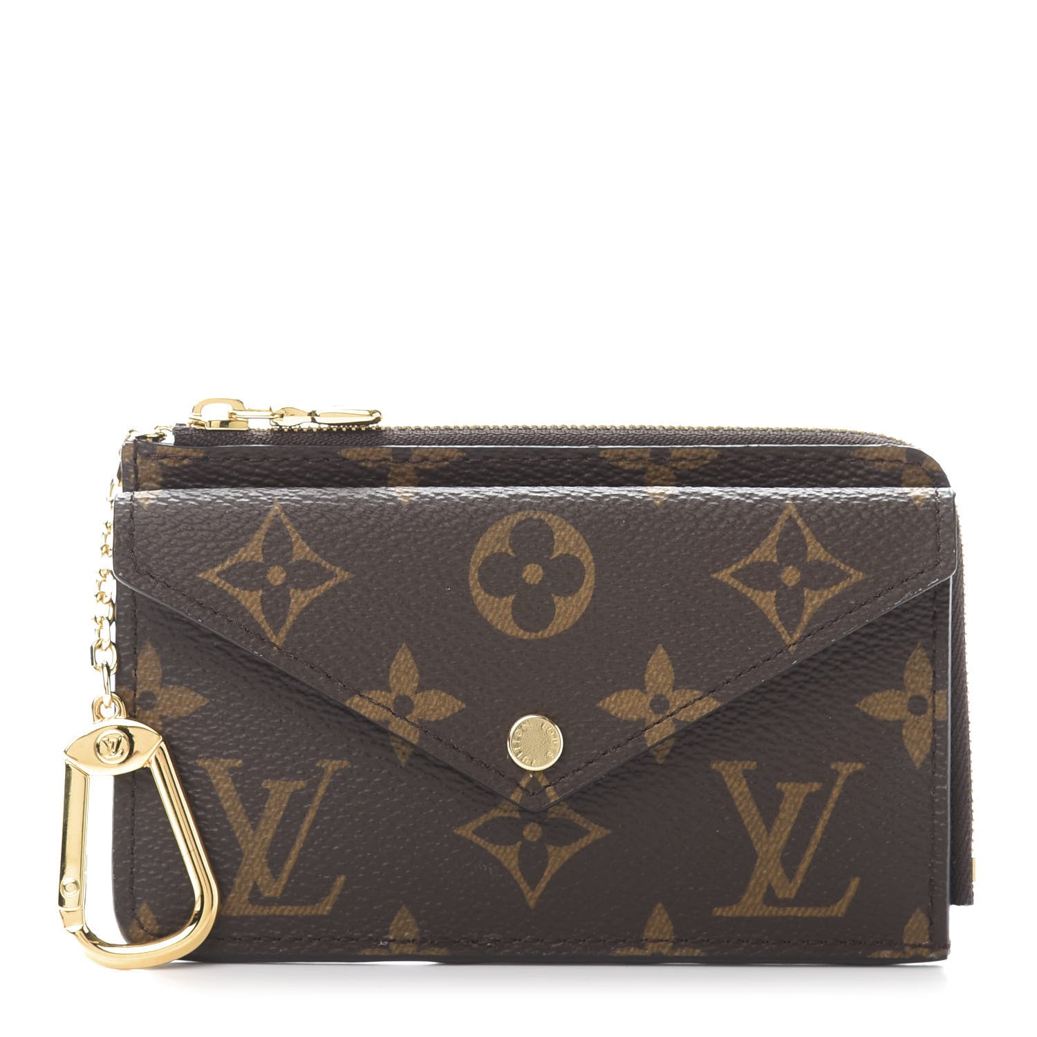 Louis Vuitton Monogram Recto Verso Card Holder Black 2 of 8