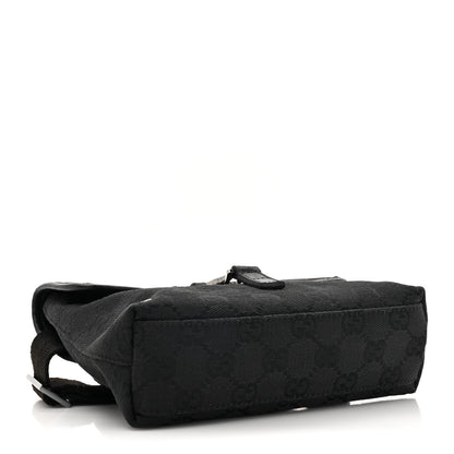Gucci GG Monogram Web Flight Belt Bag Black 4 of 12