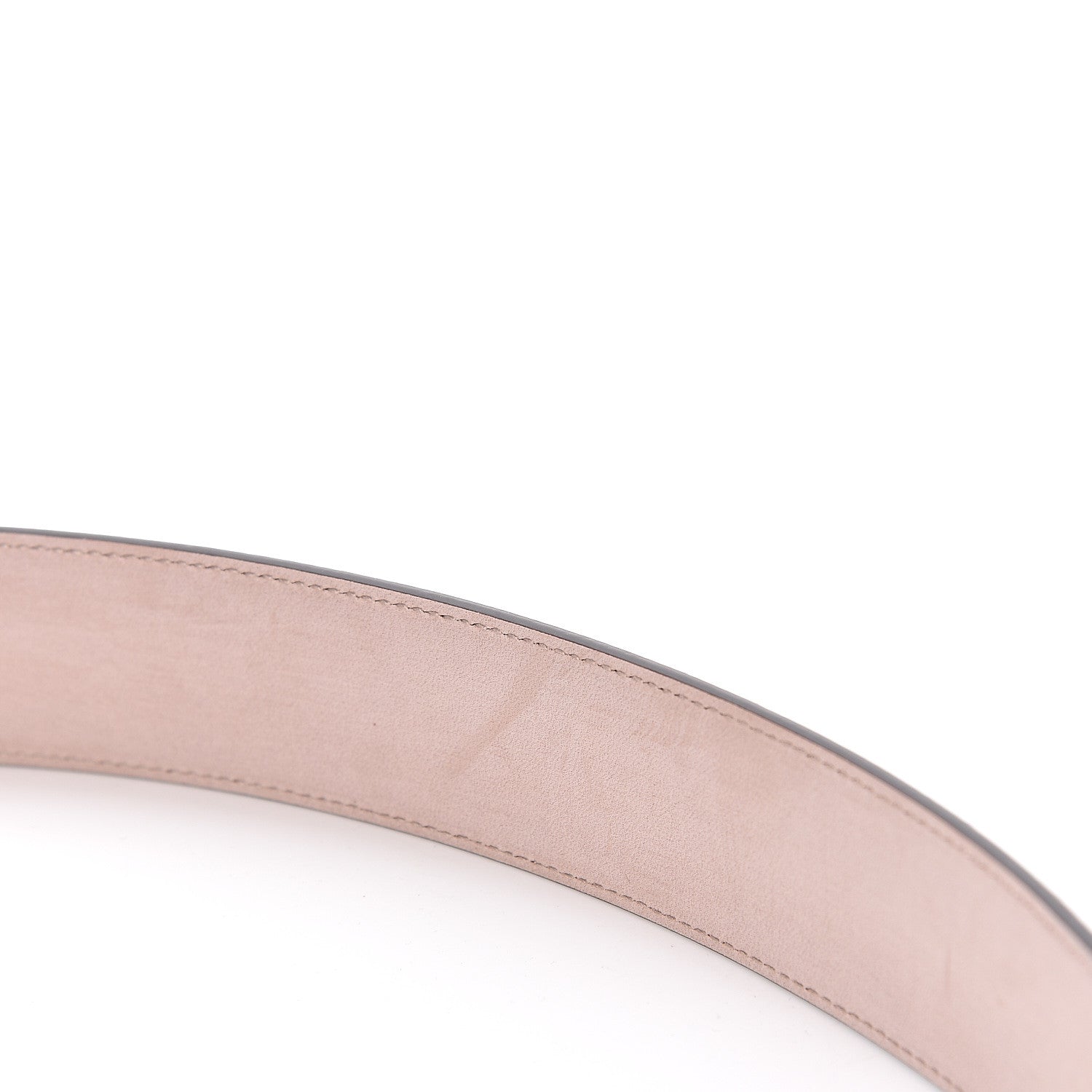 Gucci GG Supreme Monogram Selleria Calfskin Interlocking G 40mm Belt 90 36 Beige Ebony Cocoa 7 of 7