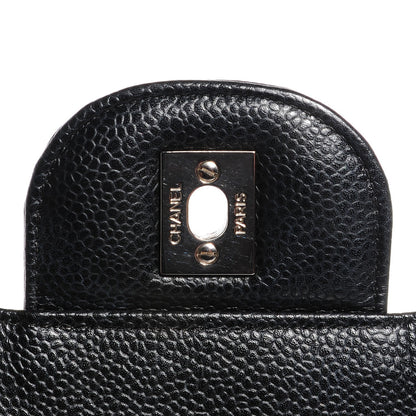 Chanel Caviar Jumbo Single Flap Black 6 of 9