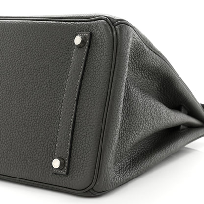 Hermes Taurillon Clemence BIRKIN 35 Graphite 8 of 15