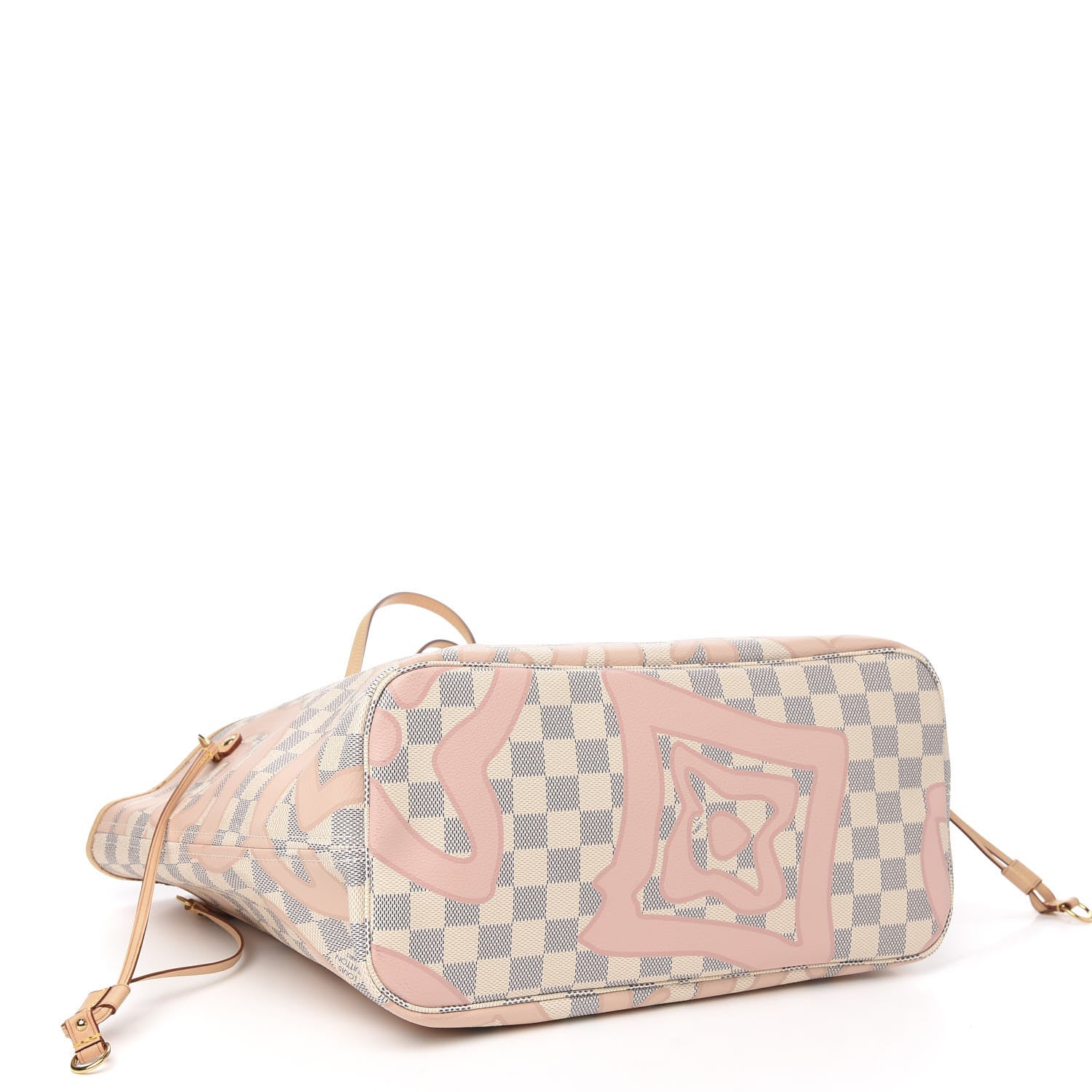 Louis Vuitton Damier Azur Tahitienne Neverfull MM 4 of 11