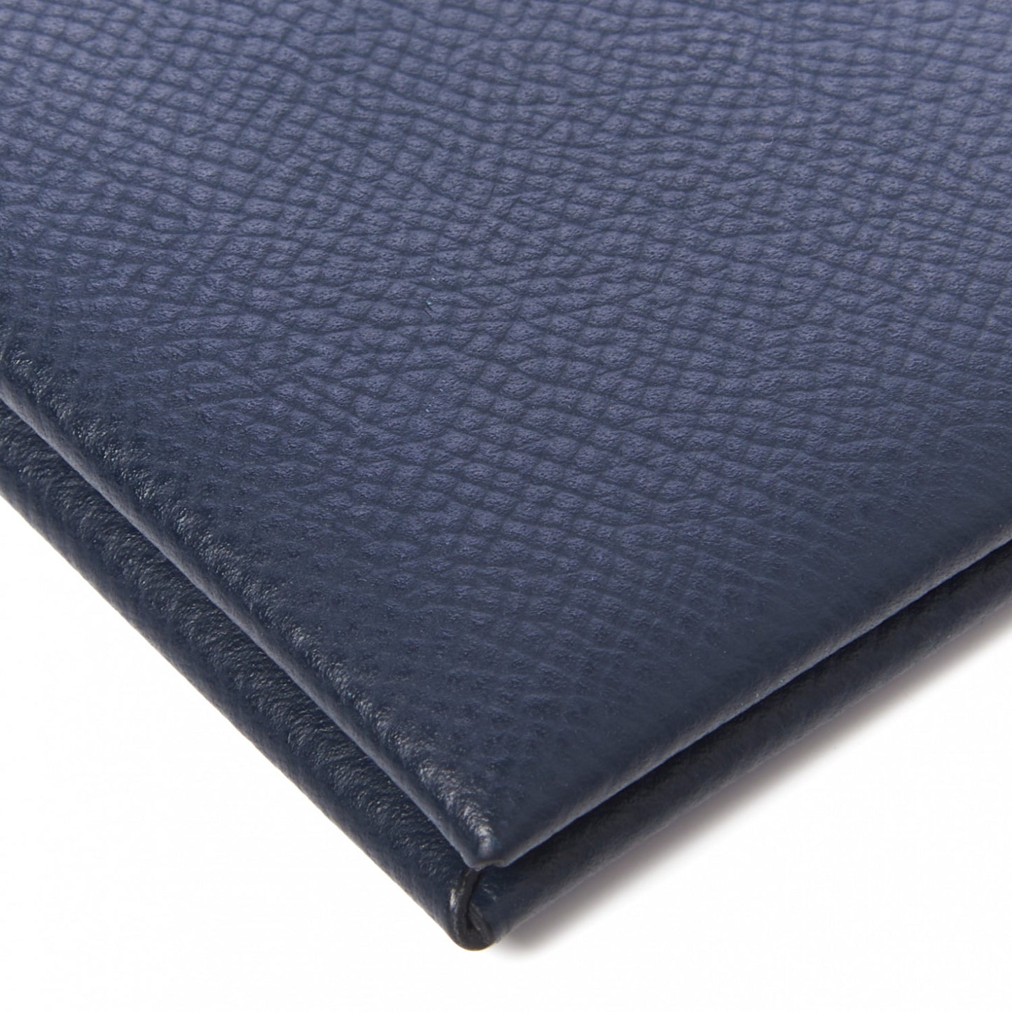 Epsom Calvi Card Case Bleu Nuit