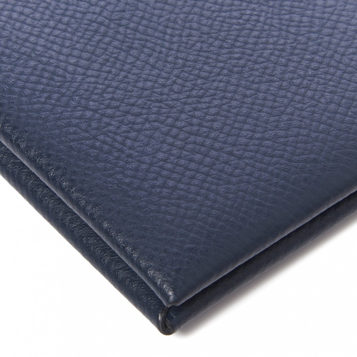 Hermes Epsom Calvi Card Case Bleu Nuit 4 of 7
