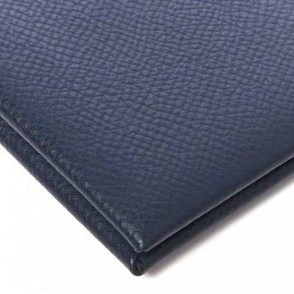 Hermes Epsom Calvi Card Case Bleu Nuit 4 of 7